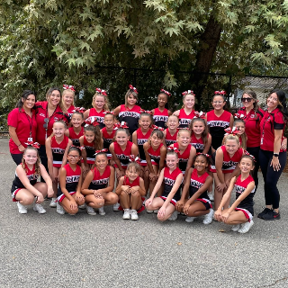 Pop Warner  Warhawks cheer